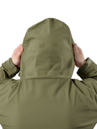 Демісезонна тактична куртка Eagle Soft Shell JA-23 на флісі L Green Olive - зображення 10