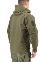 Тактична літня куртка (парка, ветровка) з капюшоном Warrior Wear JA-24 L Olive Green - зображення 8