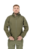 Тактична літня куртка (парка, ветровка) з капюшоном Warrior Wear JA-24 Olive Green 2XL - зображення 2