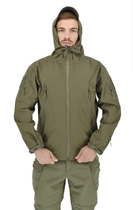 Тактическая летняя куртка (парка, ветровка) с капюшоном Warrior Wear JA-24 Olive Green 2XL - изображение 6