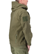 Тактическая летняя куртка (парка, ветровка) с капюшоном Warrior Wear JA-24 Olive Green 2XL - изображение 8