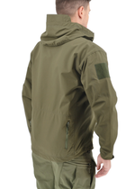 Тактическая летняя куртка (парка, ветровка) с капюшоном Warrior Wear JA-24 Olive Green 2XL - изображение 9