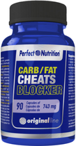 Suplement diety Nutrition Cheats Blocker Carb y Fat 743 Mg 90 kapsułek (8437011127648) - obraz 1
