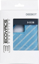 Набір мікрофібрових насадок Ecovacs для робота-пилососа DEEBOT Mopping cloth for OZMO 610/601 3 шт (D-CC3B) - зображення 2