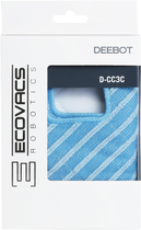 Набір мікрофібрових насадок Ecovacs для робота-пилососа DEEBOT Cleaning Cloths for OZMO 930 3 шт (D-CC3C) - зображення 3