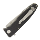 Нож складной карманный Ganzo G728-BK (Liner Lock, 89/200 мм) - изображение 3