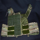 Плитоноска-жилет тактическая военная кордура Kirasa KI104 камуфляж - изображение 4