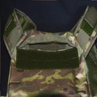 Плитоноска-жилет тактическая военная кордура Kirasa KI104 камуфляж - изображение 7