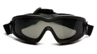 Тактичні окуляри-маска Pyramex V2G-PLUS тёмные (2В2Г-20П) - зображення 2