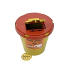 Контейнер для медицинских отходов 2 л, вторичный пластик, желтый - изображение 5