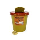 Контейнер для медицинских отходов 2 л, вторичный пластик, желтый - изображение 6