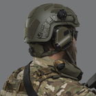 Крепление-адаптер для наушников М11 Earmor M31/M32 на шлемы с реечным креплением ARC Ударостойкий пластик, сталь Черный - изображение 6