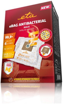 Zestaw worków do odkurzaczy ETA eBag Antibacterial Maxi 4L 5 szt (ETA960068021) - obraz 3