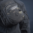 Однолямковий рюкзак Cross Bag Slim Elite Hex Multicam Black/Black - сумка військова - зображення 6