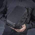 Однолямочный рюкзак тактический Cross Bag Slim Elite Hex Multicam Black/Black - сумка военная - изображение 11