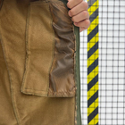 Осенняя мужская Куртка с капюшоном Softshell на флисе пиксель размер M - изображение 8
