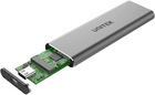 Przenośna obudowa Unitek S1201A do SSD SATA M.2 - USB-C Space Grey (4894160036780) - obraz 3