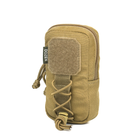 Підсумок утилітарний Dozen Utility Vertical Mini Pouch Nylon "Coyote" (13,5 * 7 см)