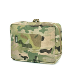 Подсумок утилитарный Dozen Utility Horizontal Pouch - USA Cordura 1000D "Original MultiCam" (14*19 см)