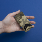 Шеврон нашивка на липучці погон звання ВСУ Капрал піксель 5х10 см - зображення 2