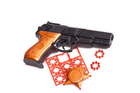 Іграшковий пістолет "Shahab" Golden Gun 282GG Дитяча зброя на пістонах