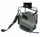 Навушники тактичні активні з мікрофоном Earmor M32 і кріпленням для шолома жабки - зображення 4