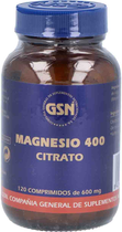Suplement diety GSN Magnesium 400 Citrate 120 tabletek (8426609020492) - obraz 1