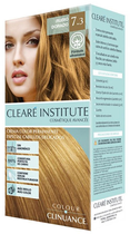 Farba kremowa z utleniaczem Cleare Institute Colour Clinuance 7.3 Golden Blonde 170 ml (8429449031192) - obraz 1