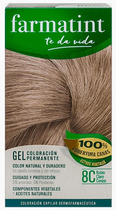Farba kremowa bez utleniacza do włosów Farmatint Gel Coloración Permanente 8c-rubio Claro Ceniza 35 ml (8470001789396) - obraz 1