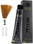Farba kremowa z utleniaczem Icon Ecotech Color Natural Hair Color 9.43 Very Light Copper Golden Blonde 60 ml (8436533672780) - obraz 2