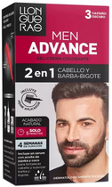 Farba kremowa z utleniaczem do włosów Llongueras Color Advance No 3 Castano Oscuro 125 ml (8007376054196) - obraz 1