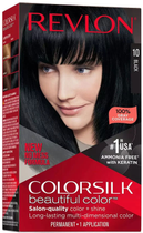 Farba kremowa z utleniaczem do włosów Revlon Professional Colorsilk Ammonia Free 10 Black 60 ml 309978695103) - obraz 1