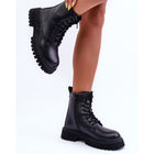 Жіночі черевики високі Vinceza Poonah 39 Чорні (5905677680089) - зображення 4