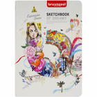 Блокнот для графіки Sketch/Notebook 140г 80л білий Bruynzeel (блокнот 14.8х21см)
