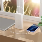 УМБ Павербанк HOCO J87A 20000mAh 20W Tacker Power Bank зовнішній акумулятор зі швидкою зарядкою Білий