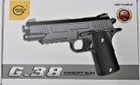 Дитячий іграшковий пістолет Galaxy металевий G.38 - зображення 2