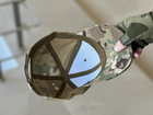 Кепка тактическая с липучкой под шеврон Tactic бейсболка универсальная, кепка с лого Каратель Мультикам (KepKar) - изображение 7