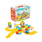 Дитячий ігровий конструктор Technok Toys "Автомагістраль" 100 деталей, 7 дорожніх знаків, 2 машинки 8324