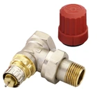 Термостатический радиаторный клапан DANFOSS RA-N угловой 1/2"x1/2" с американкой с преднастройкой 013G0013