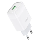 Сетевое зарядное устройство Hoco C72Q Glorious QC3.0 18W (1USB/3A) Белый