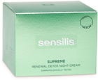 Krem do twarzy Sensilis Supreme Renewal Detox Night Cream 50 ml (8428749854005) - obraz 4