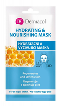 Тканинна маска для обличчя Dermacol Hydrating & Nourishing Mask 15 мл (8590031102900) - зображення 1