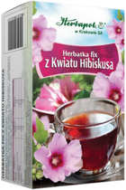 Чай Herbapol Fix с цветком гибискуса 20 шт (5903850000402) - изображение 1
