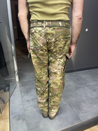 Штани зимові тактичні софтшелл флісові Accord, розмір L, Мультикам, утеплені штани для військових - зображення 3