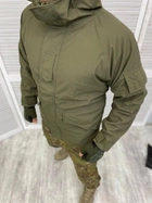 Армейская куртка софтшел elit proff Олива XL - изображение 1