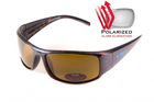 Очки поляризационные BluWater Florida-1 Polarized (brown), коричневые - изображение 1