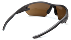 Захисні окуляри Venture Gear Tactical Semtex 2.0 Gun Metal (bronze) Anti-Fog, коричневі в оправі кольору "темний металік" - зображення 4