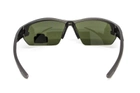 Защитные очки Venture Gear Tactical Semtex 2.0 Gun Metal (forest gray) Anti-Fog, чёрно-зелёные в оправе цвета - изображение 6