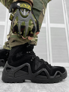 Тактичні черевики AK Tactica Чорний 45 - зображення 1