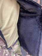 Куртка тактична зимова Softshell, Special, Мультикам, розмір M, на підкладці зі штучного хутра - зображення 5